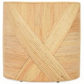 Matea Rattan Cross Beistelltisch